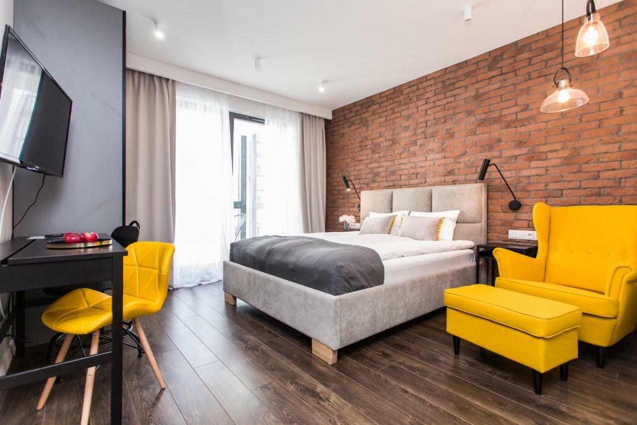 Modern & Classy Industrial - Apartamenty Browar Gdańsk Kültér fotó