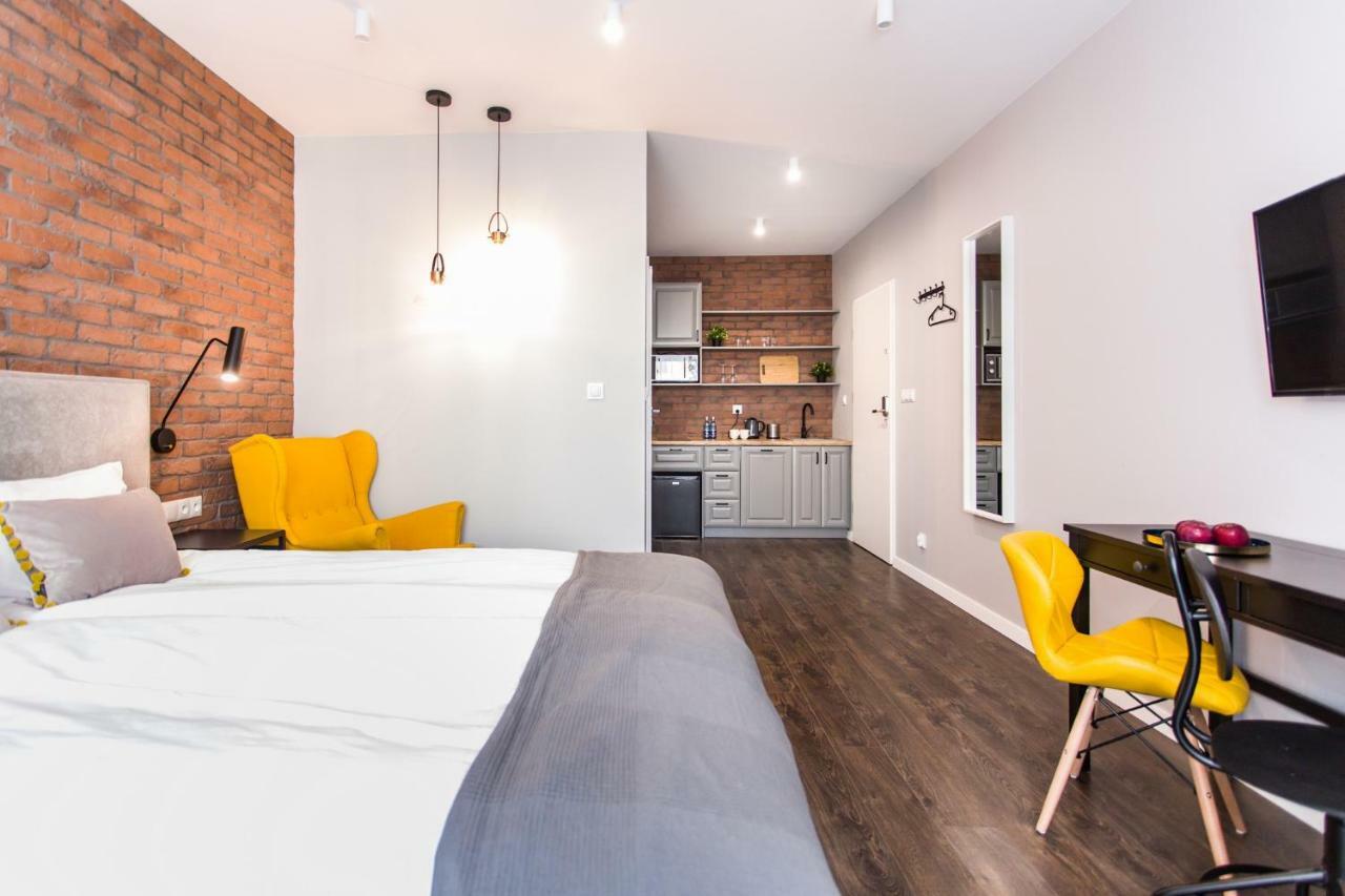 Modern & Classy Industrial - Apartamenty Browar Gdańsk Kültér fotó
